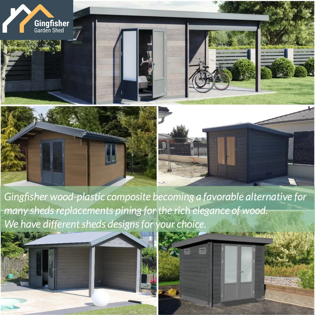 Garden House Shed Wood Garages Canopies & carports
