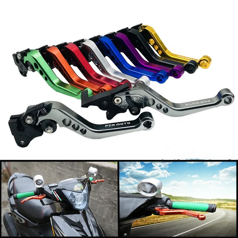 CNC Motorcycle Scooter Clutch Lever Electrical Bike GY6 125 150 GP110 XMAX400 Performance CNC Disc Brake Levers Handle Levers