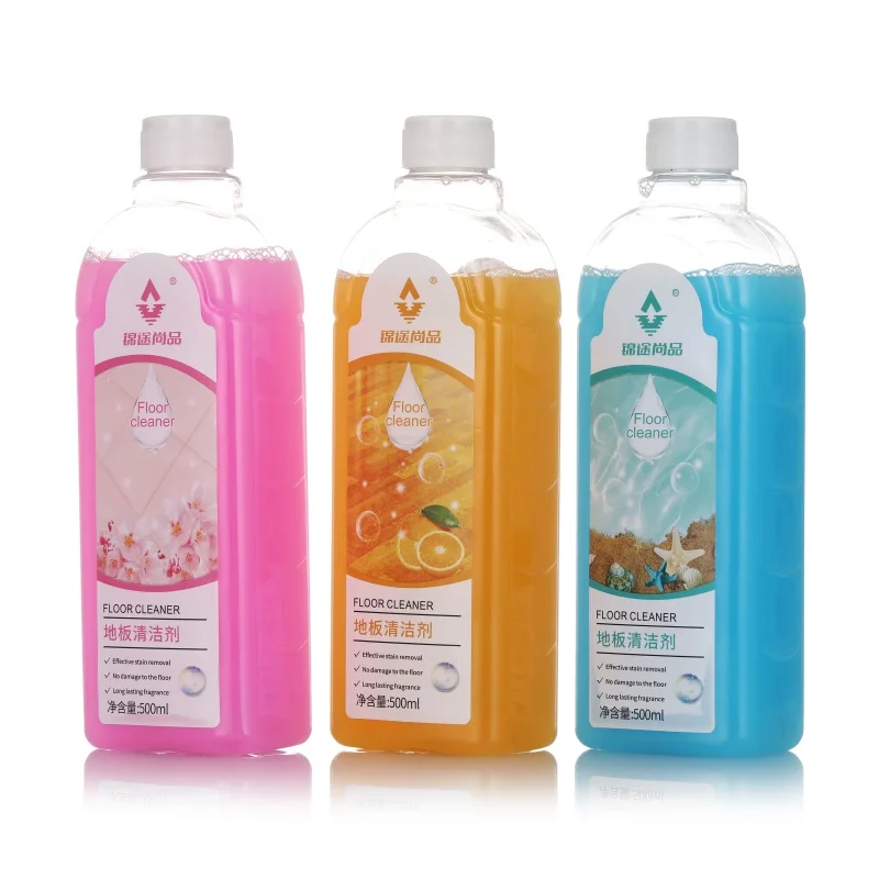 Cleaning Supplies 620ml Strong Decontamination Quick-drying Formula Lasting Fragrance Floor Cleaner Liquid