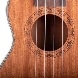 2021 Hot Sale Whole Sale Sapele Ukelele With Rosewood Fingerboard For performance 21 inch Soprano Wood Ukulele