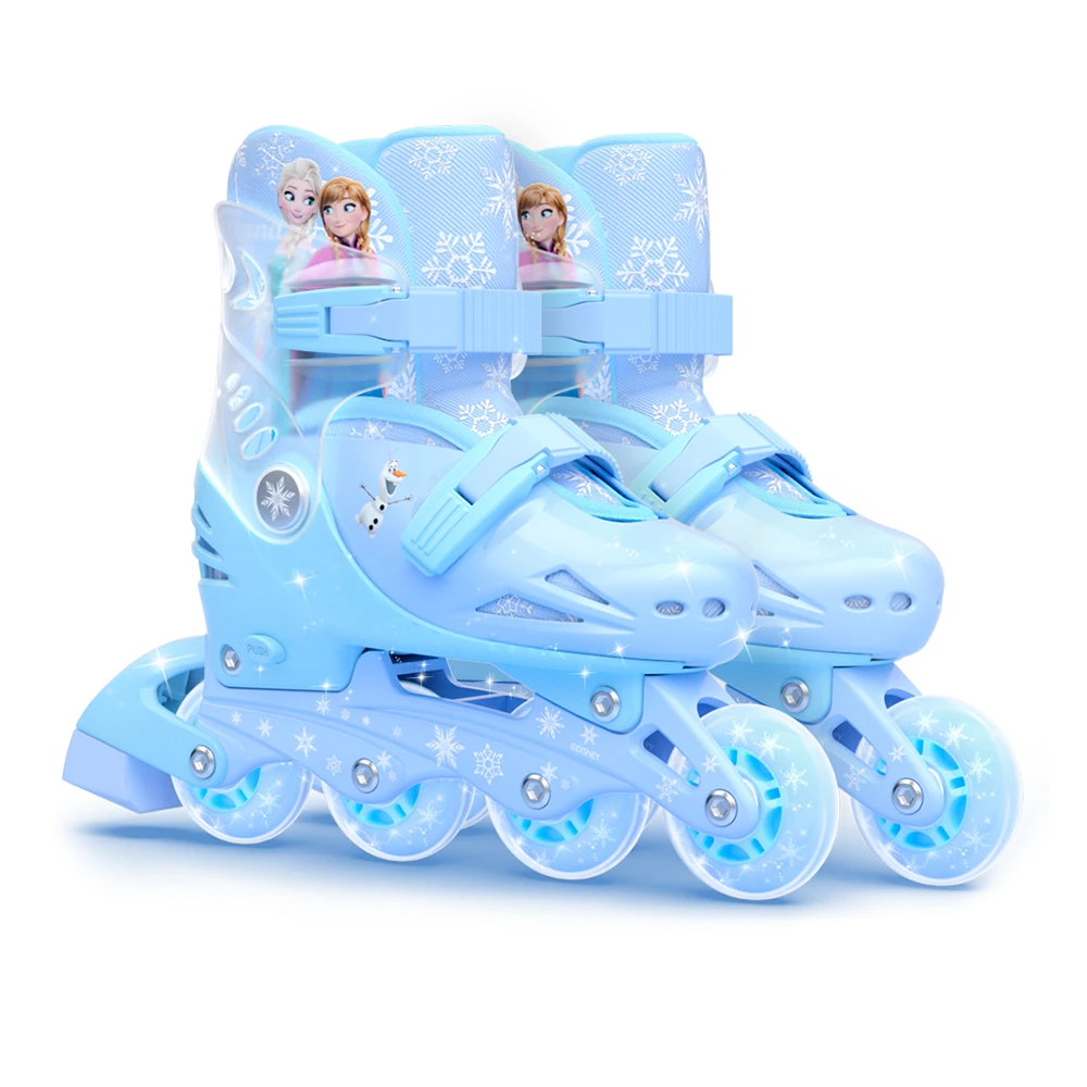 Best Selling Adjustable 4 Pu Wheels Roller Skates Roller Inline Skating Shoes Custom Patins Quad Pink Flashing Inline Skate Suit
