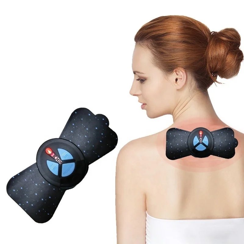 New product  Mini  Neck Massage  Cervical massage corrosion  EMS  Digital meridian massager