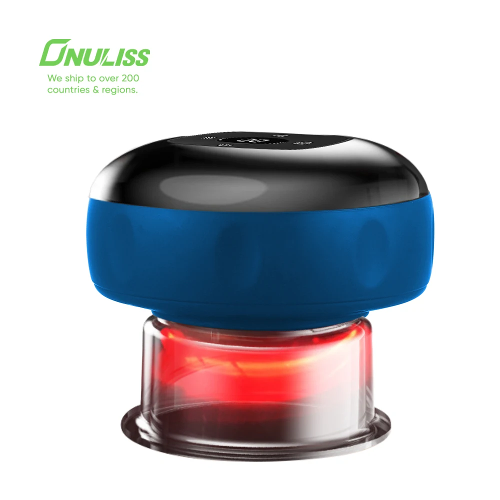 2022 New Smart Vacuum Therapy Machine Gua Sha Massage ToolCupper Massage Cupping Therapy Sets Cupping Therapy Set with Red Light