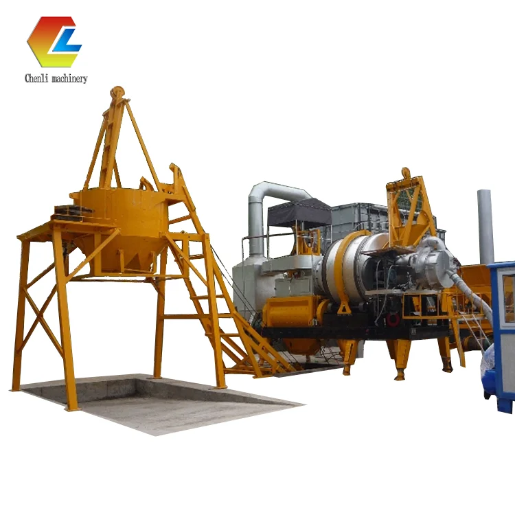 Low Production Cost Asphalt Mixing Plant Machine with Small Footprint