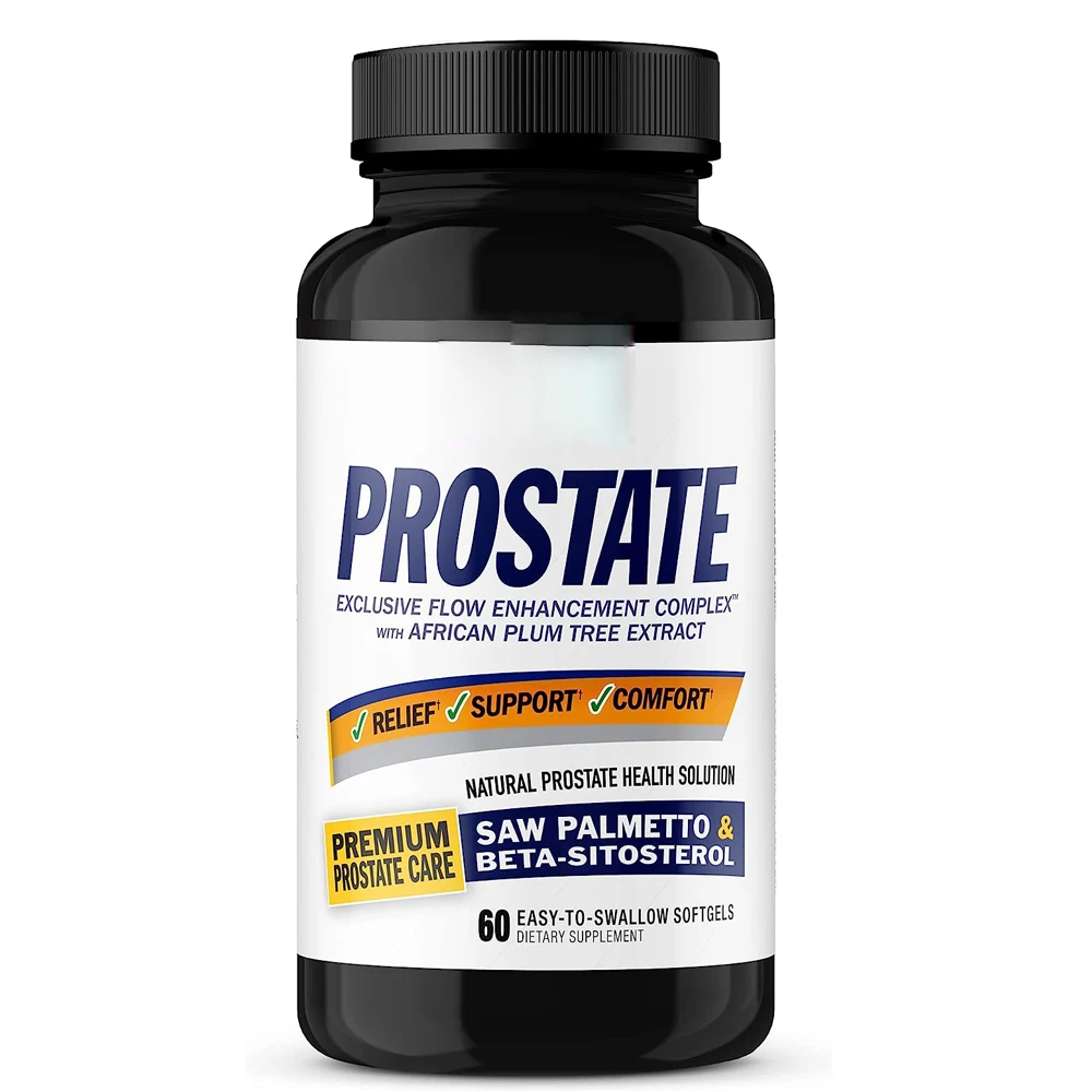 Prostate Saw Palmetto and Beta Sitosterol Supplement for Men, Prostate Health Size Support Urinary Relief Bladder Control