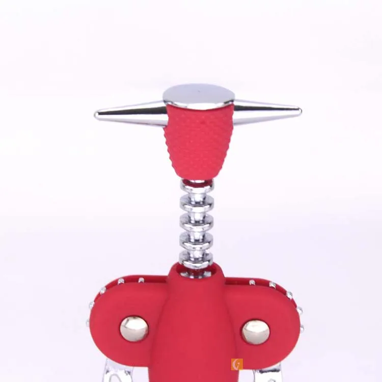 Zinc alloy household screw stopper bottle opener wine opener