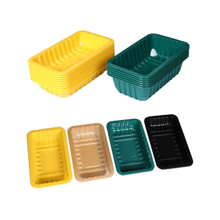 Tipack Clear Plastic Tray Nitrogen Sealing High Barrier PP EVOH PE Biodegradable Food Trays