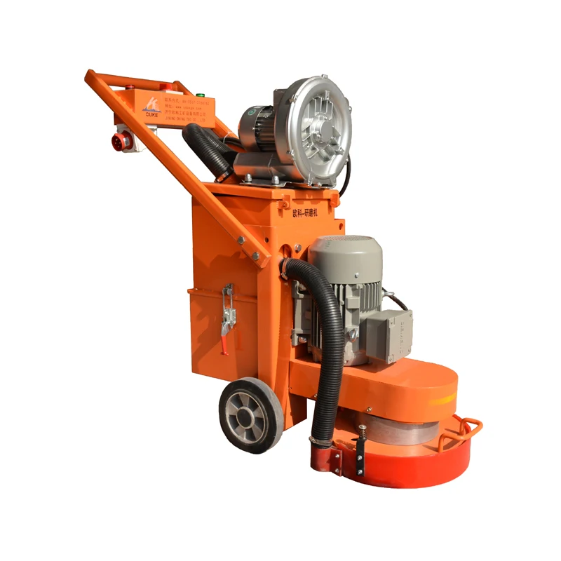 3/4/5/ 6 Heads 12 Heads concrete floor grinder and polisher and Integral Grinding disc mini polisher for sale