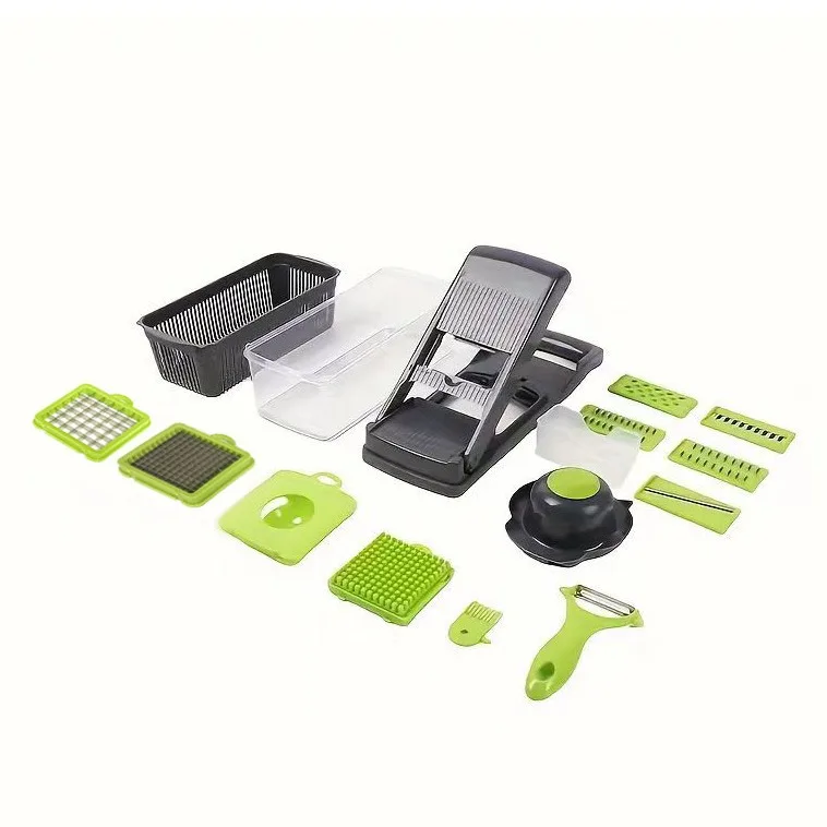 Multi-Functional Kitchen Vegetable Cutter Cross-Border Popular Multi-Purpose Fruit Vegetable Tool Potato Cucumber Slicing