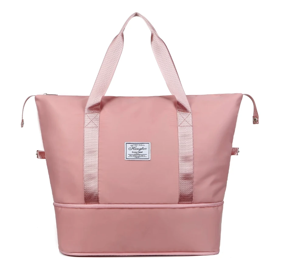 New Custom Printed Sport Gym Travel Bags Luggage Hand Carry Prints Logo Waterproof Large Tote Bag