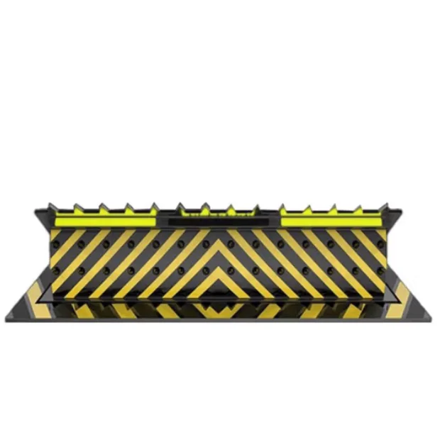 ANT Led Light Alarm Anti-terrorist Full Automatic Car Remote Control Hydraulic Road Blocker Factory Price