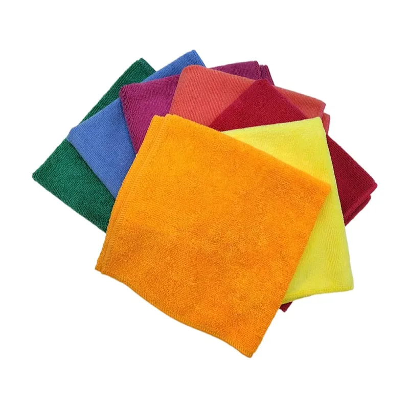 Lint Free 200gsm -400gsm Micro Fiber Cloth Wholesale 30 40cm All Purpose Microfiber Cleaning Towel Cloth Rags