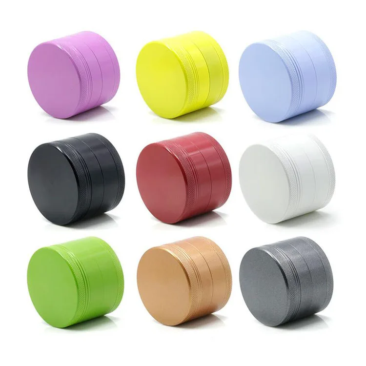 Never sticks Ceramic Herb Grinder and free logo OEM ceramic coated herb grinders