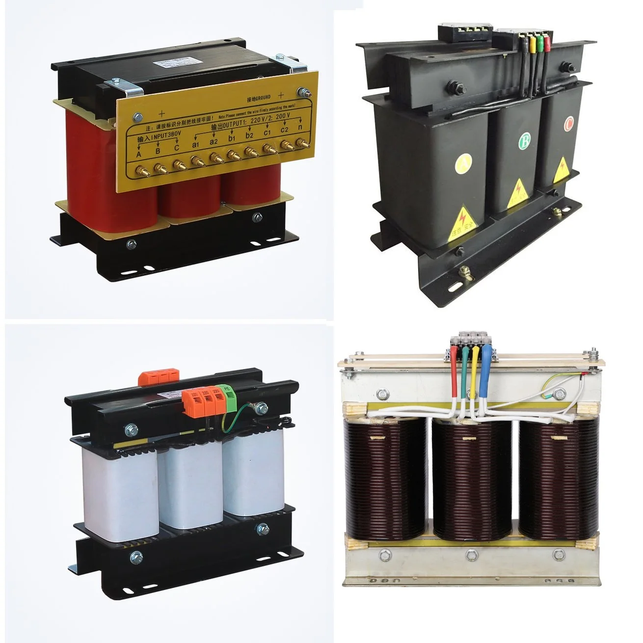 15KVA three phase Buck Transformer 220V to 380V custom power supply