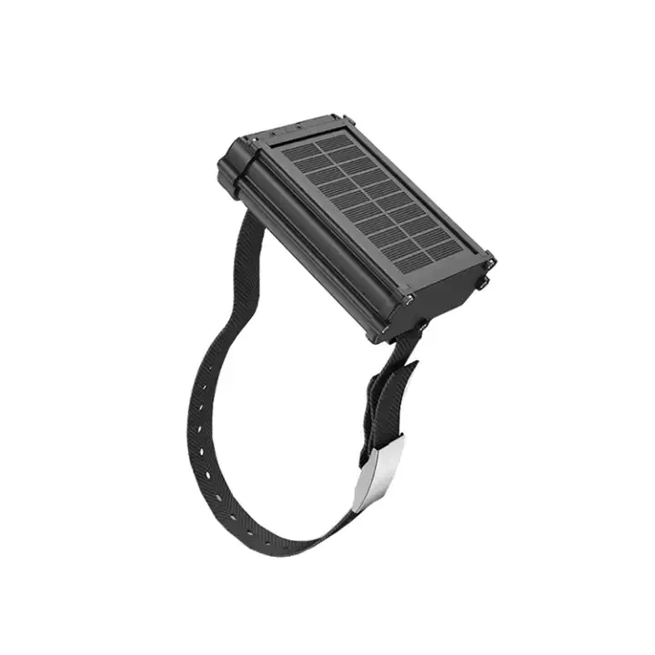 Super Long Battery Life Solar Energy Powered Cattle Sheep 4G GPS Tracker