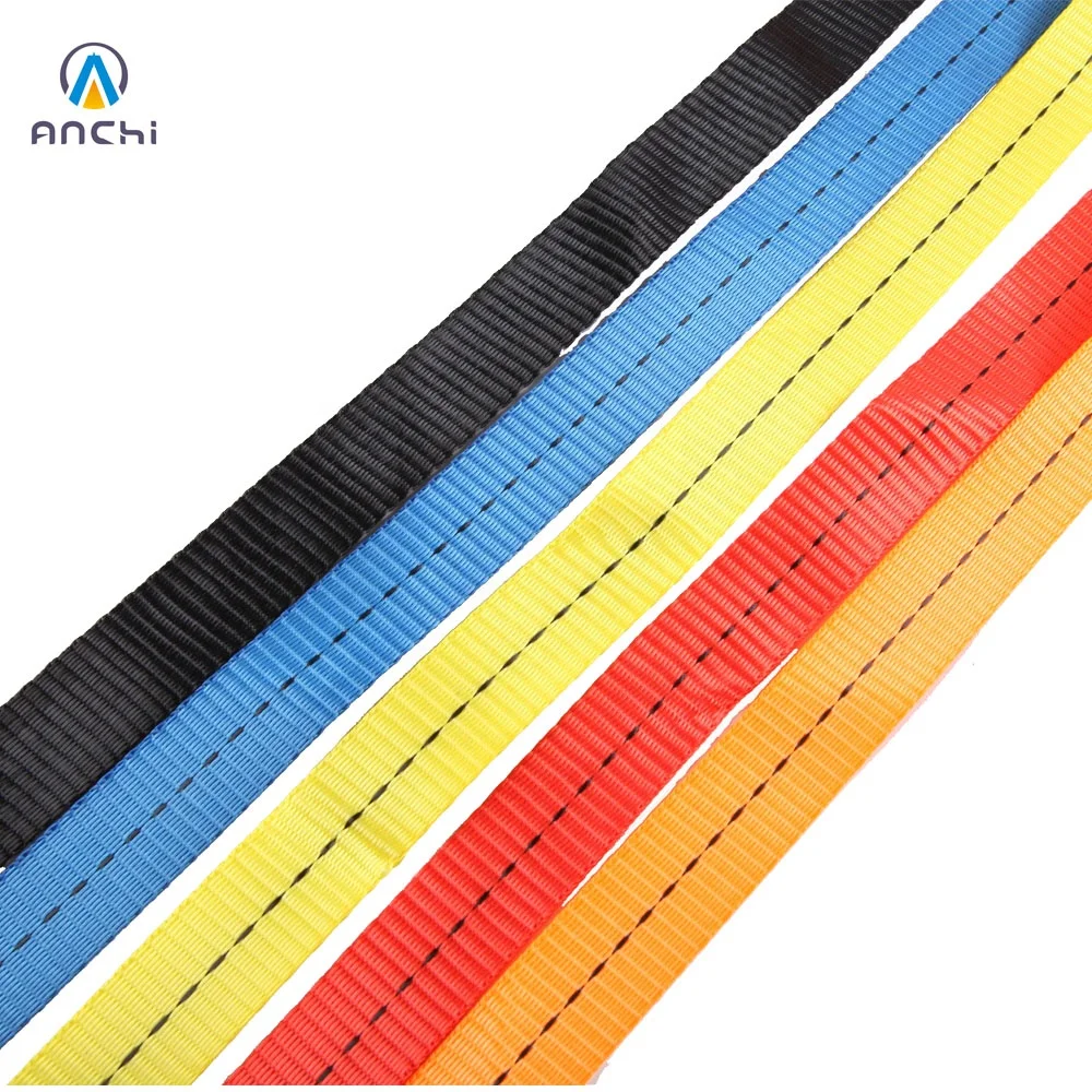 Black 1inch 25mm 3m car tie down straps ratchet 680kgs without hooks