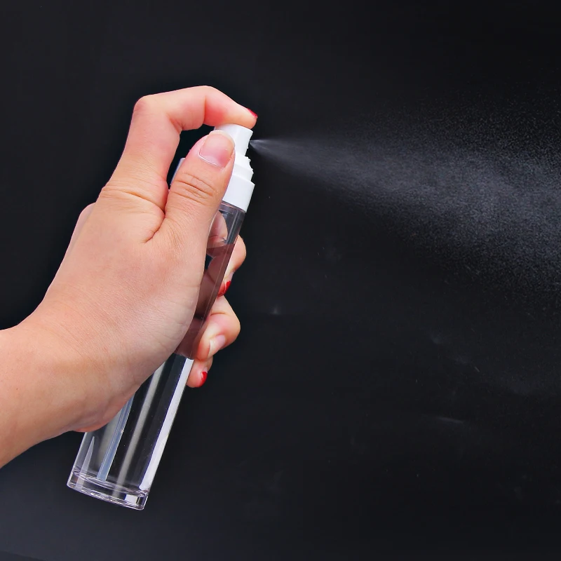 50Ml Thick PETG Facial Fine Mist Setting Spray Toner Cosmetic Rose Hydrating Face Water Perfume Bottle