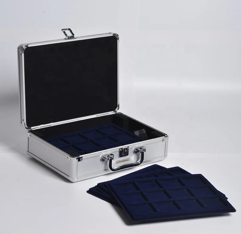 Made in China Wholesale Customized Coin Case Aluminium Tool Boxes