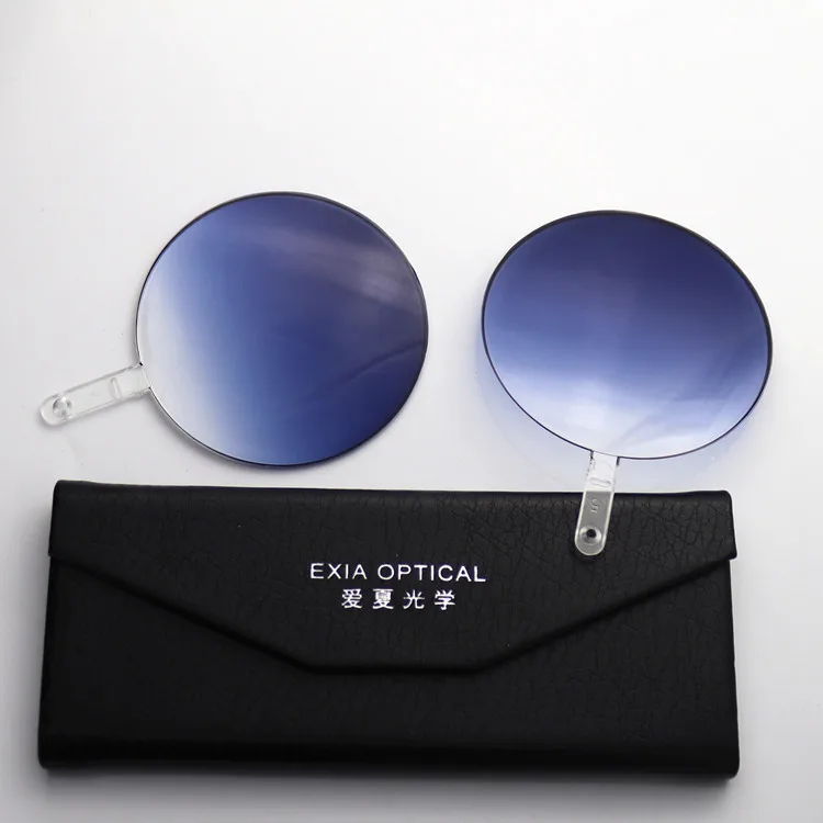 EXIA NY7A Base 2 Sunglasses Lenses Gradient Blue Color Anti-Ultra Violet UV400