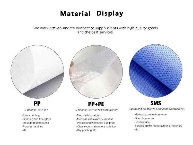 High quality aami level 4 disposable sterile isolation gown surgical waterproof