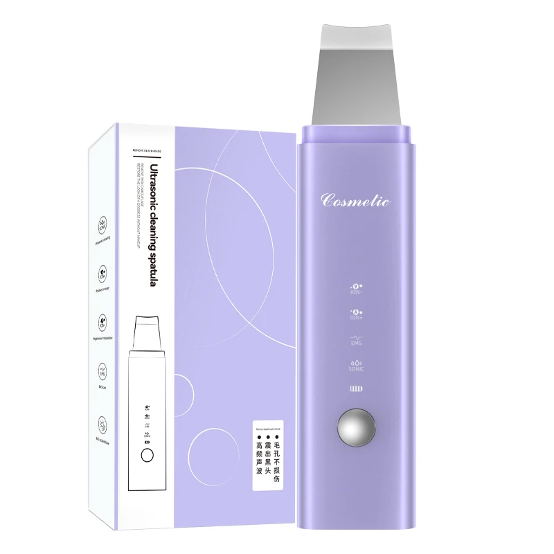 Sonic Facial Skin Scrubber Multifunctional Peeling Face Skin Spatula Ultrasonic Sink Scrubber