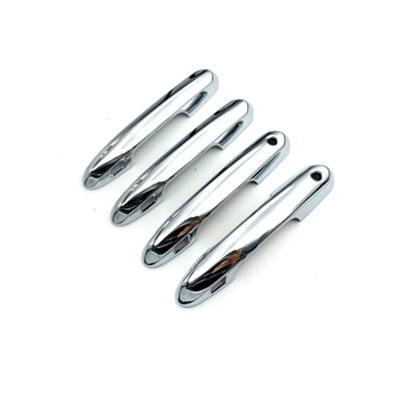 Car Auto Accessories ABS Chrome Side Door Handle Cover Trim For Toyota RAV4 2019 2020