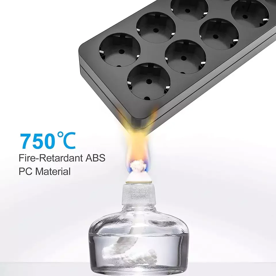 Good Quality Multi-Function Table USB Power Outlet Socket Desk Furniture Drawer Socket 10 Socket 3 USB Switches Power Strip