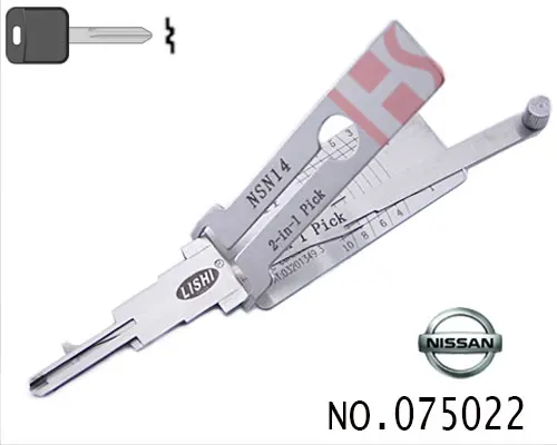 отмычки для вскрытия замки и считыватель код ключа Nissan Teana Tiida Livina car(075022)
