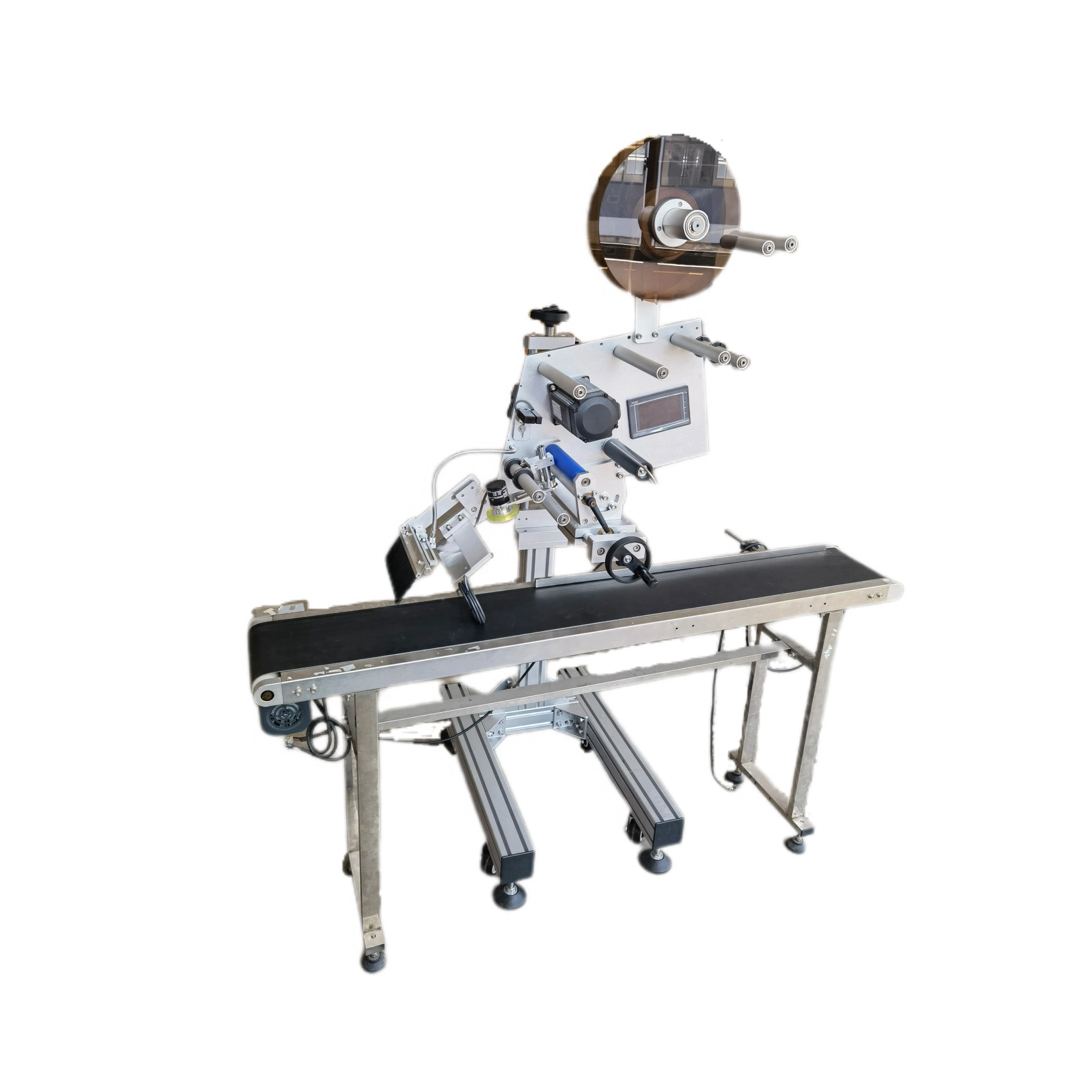 Wholesale customized good quality canned label applicator labeling machine round bottle