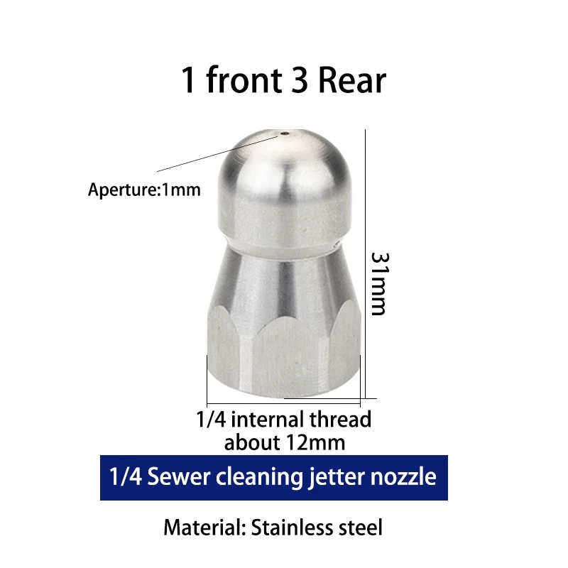 Насадка для очистки канализационной трубы насадка мойки высокого давления