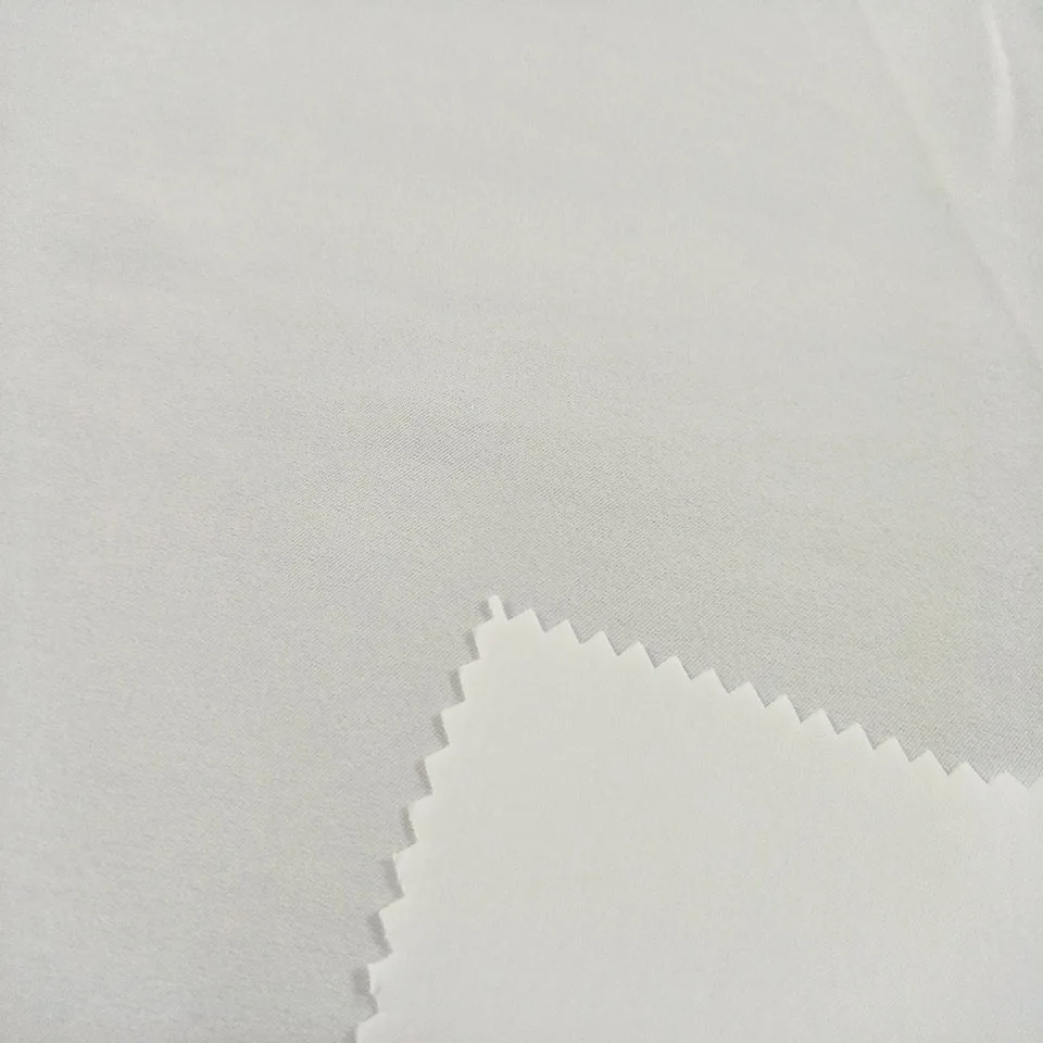 
High Quality Recycled Polyester Satin Fabric Quality Rpet 29% P 71%r Fiber Recycled Non Woven Fabric 