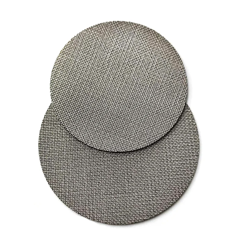 Factory Custom mesh Stainless Steel Powder Sintered Disc with 1mm 1.7mm Thick