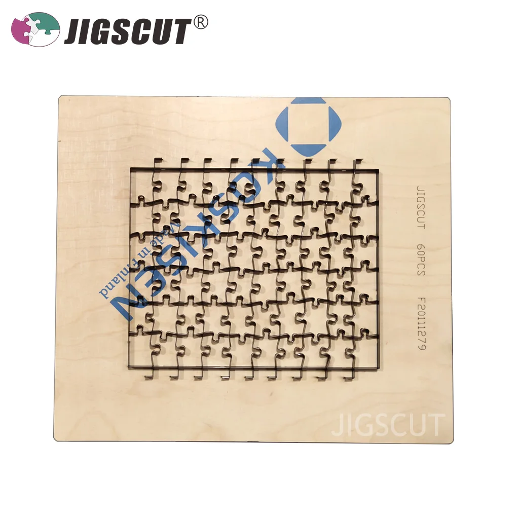 Стальные формы для высечки пазлов 8x10-60 шт. специальный дизайн подходит всех высекальных