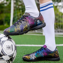 High Quality Sport Drop Shipping Fg Spikes Low Ankle Cleats Black  Football Soccer Boots Branded Shoes In Warehouse Stock