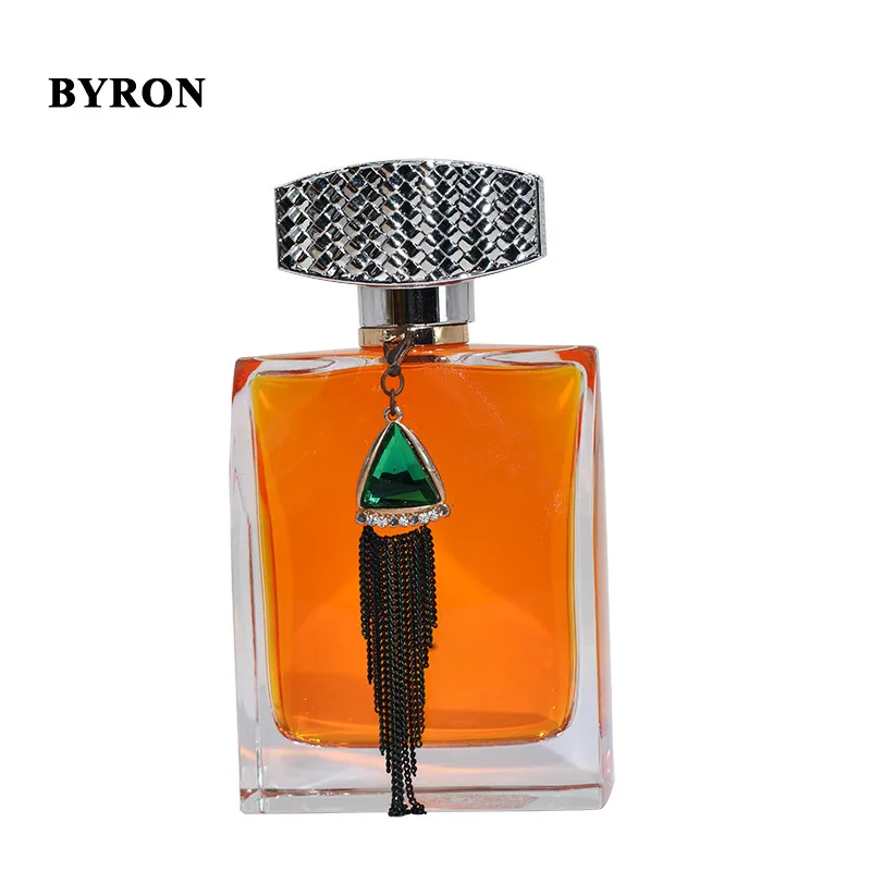 Manufacture Crimping Custom 100ml Hand Polished Glass Perfume Glass Bottles Oil Bottles