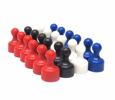 Малый размер красочных холодильник с прозрачной магнитные кнопки магнит