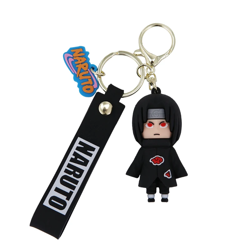 more then 3000 styles in stock wholesale Japanese anime Demon nika Narutos Marvel Star 3D Demon Slayer Anime Keychains Son Goku