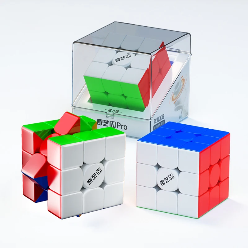 New QIYI 3x3 M PRO Upgraded version competition special smooth 3x3 cube Magnetic Plastic Speed Magic Puzzle Cube