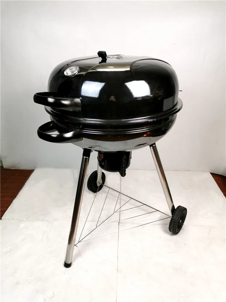 Pulley Stand Heavy Duty Bbq Outside Charcoal Barbecue Grill And Hot Pot