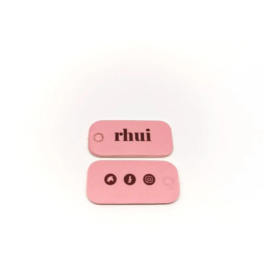 Eco friend design recycled  Custom  LOGO  paper cloth  shoes string Clothing jewelry watch Hang Tag Label