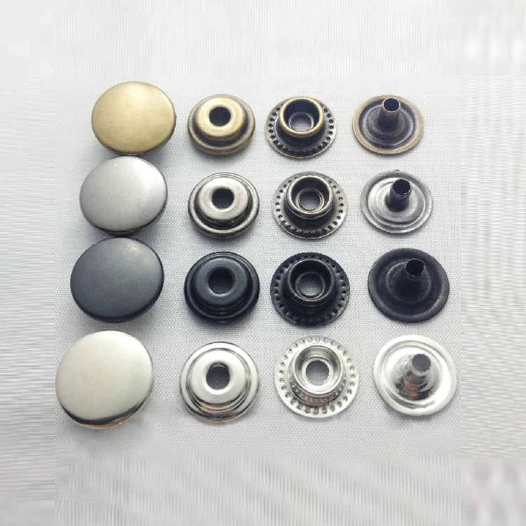 Hot sale clothes solid brass custom snap buttons for jacket