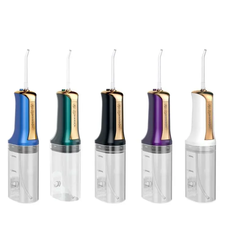 Odm New Design Portable Rechargeable Oral Irrigator Syringe 2022 Manual Electric Oral Irrigator