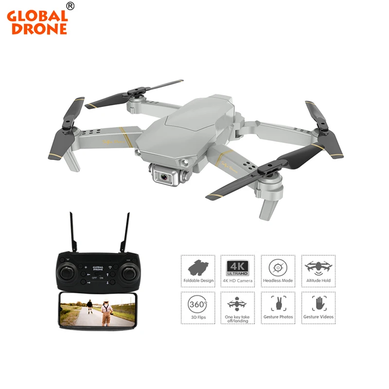 Global Drone GD89 WIFI 4k Drone Con Camara Drone 4K Professional With Optical Flow Altitude Hold vs Mavic Pro Platinum E58 E520