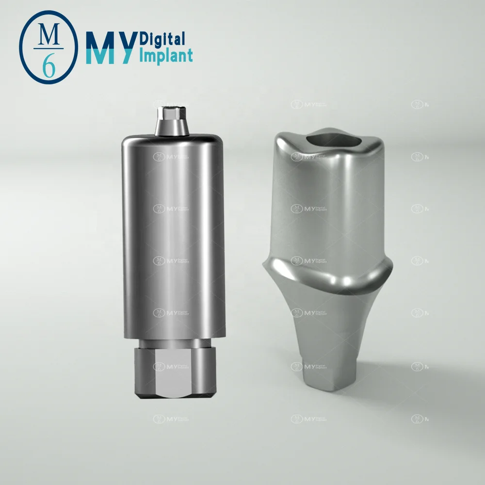 China M6 My digital implant Bredent BlueSky 10mm Arum Imesicore jig used titanium pre-mlled blank