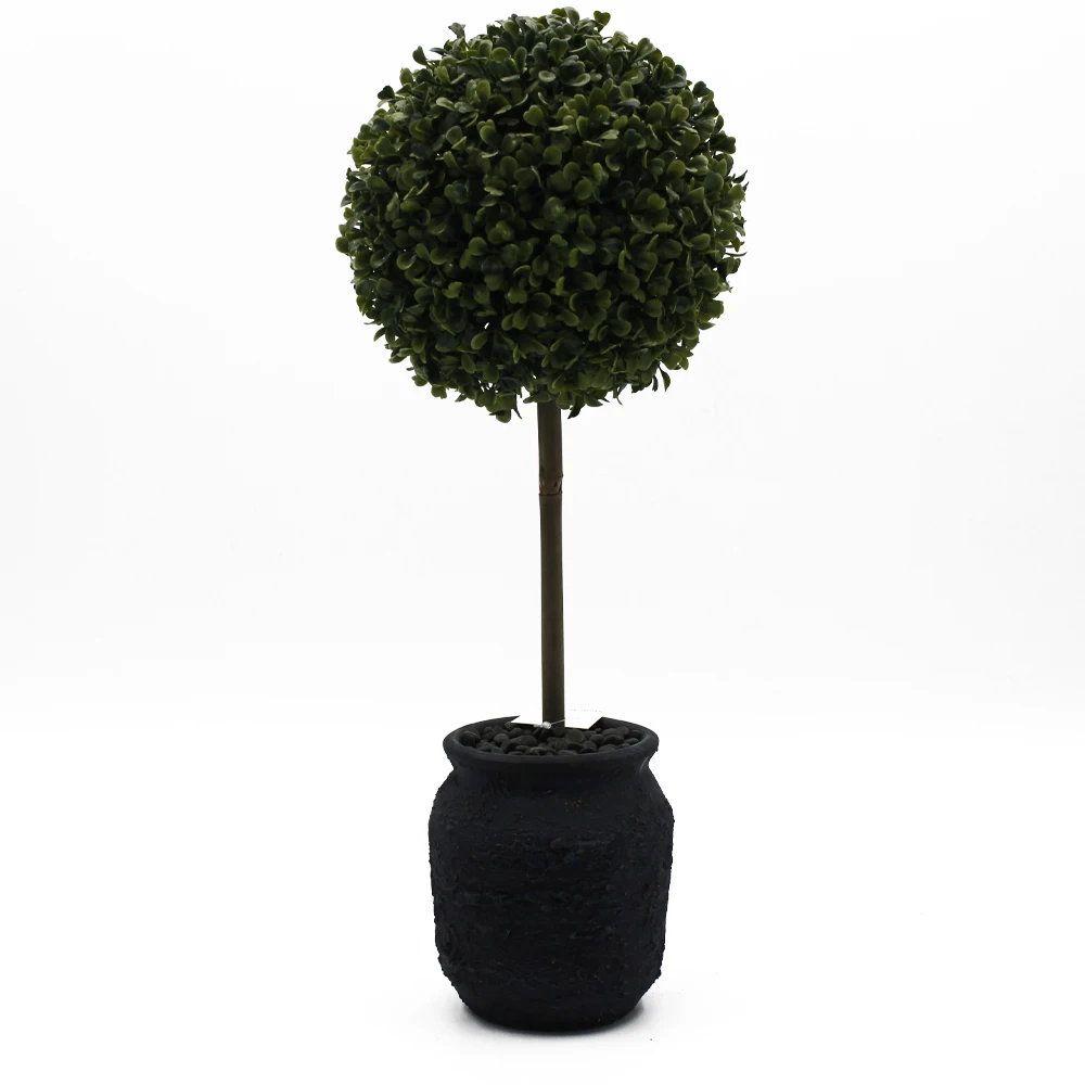 
Мини зеленое стекло бонсай для сада, Листва растений, реалистичное внутреннее украшение 