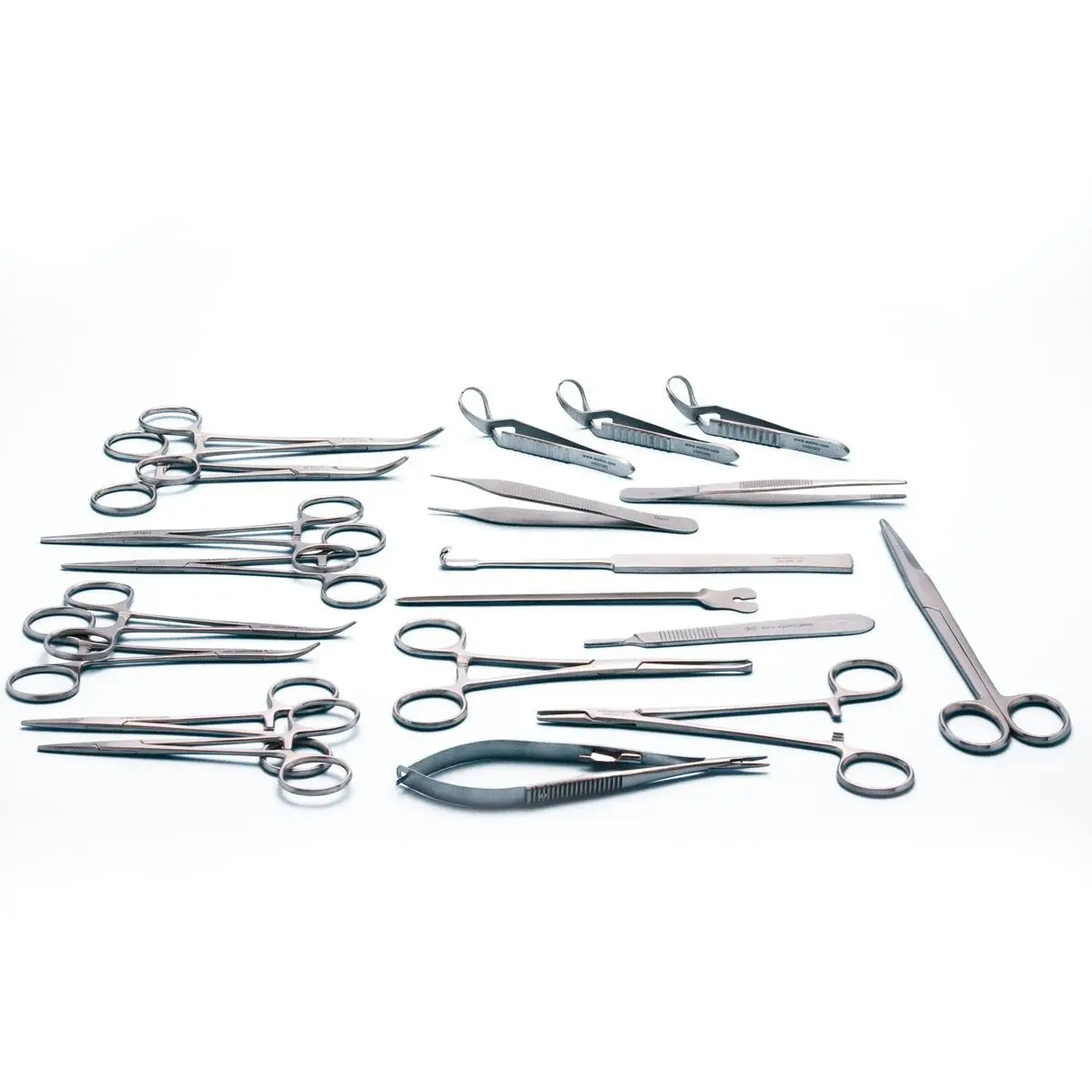 Veterinary equipment instruments set tools