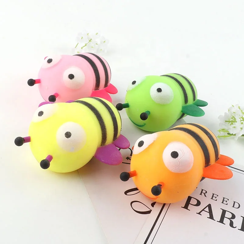 New Style Wholesale Cute Squeeze Fidget Toys Bee For Children Other Toys