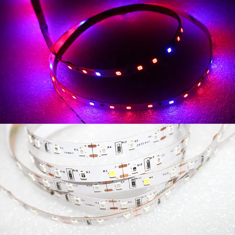 waterproof dc24v 2835 24w 620nm 730nm 850nm 810nm ir 940nm infrared grow led strip