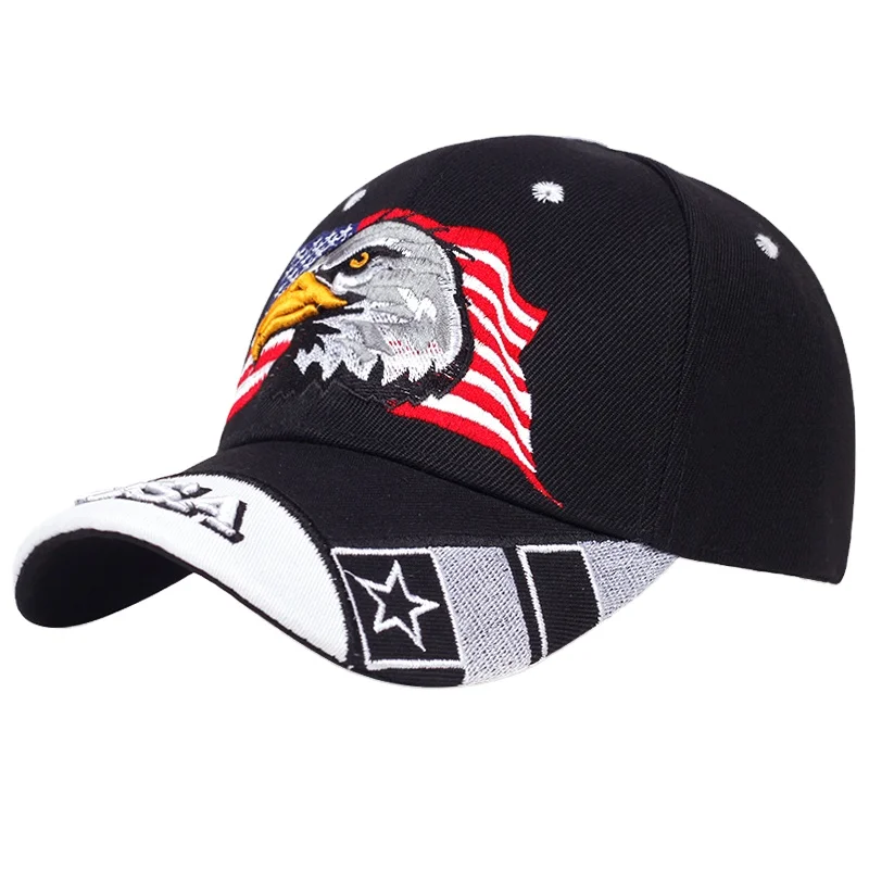 2024 new zjm New American Men baseball Cap USA Flag Eagle hip hop Caps Snapback Dad Hats Embroidery sports caps