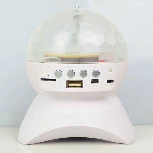 Динамик Портативный беспроводной со светодиодными огнями стерео звук объем премиум портативный мини-динамик для iPhone